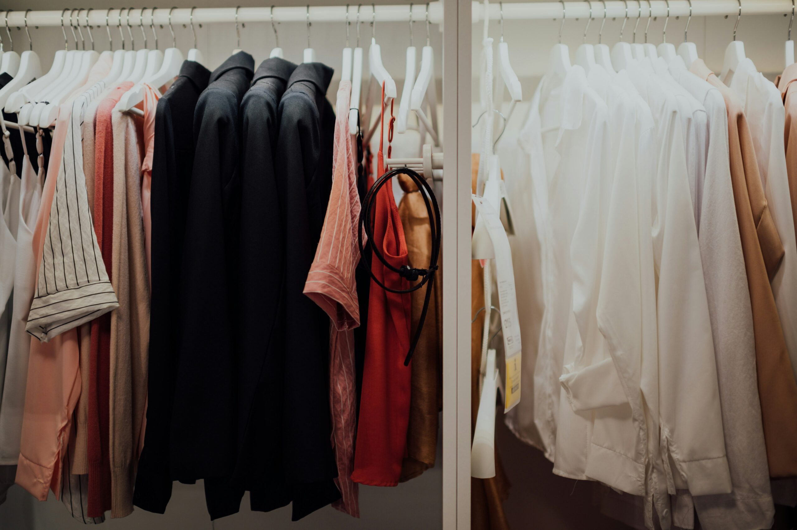 Flowchart illustrating steps to optimize wardrobe for wellness activities