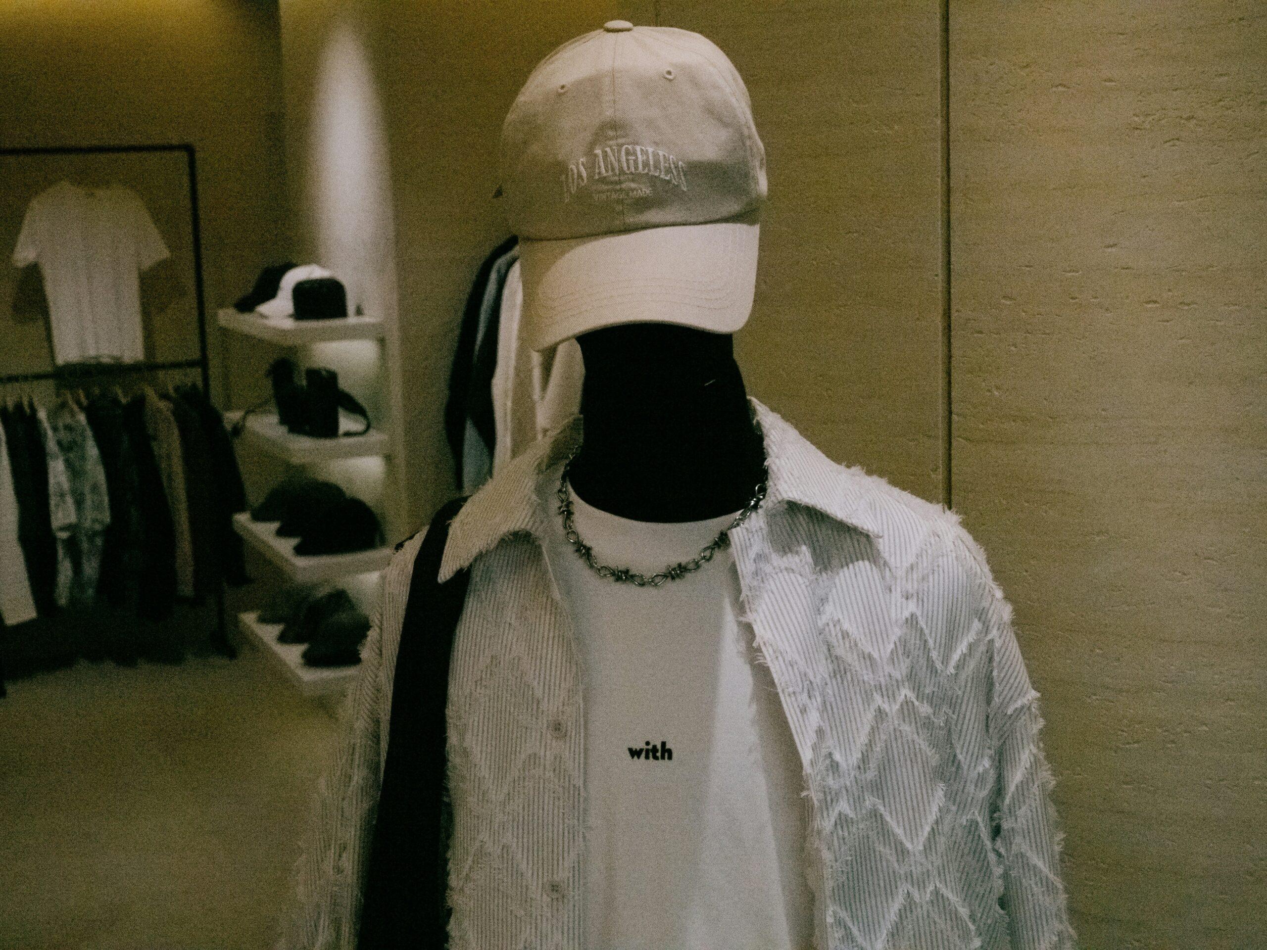 Woman wearing Bloomingdale's branded yoga pants mid-workout at dawn outdoors.