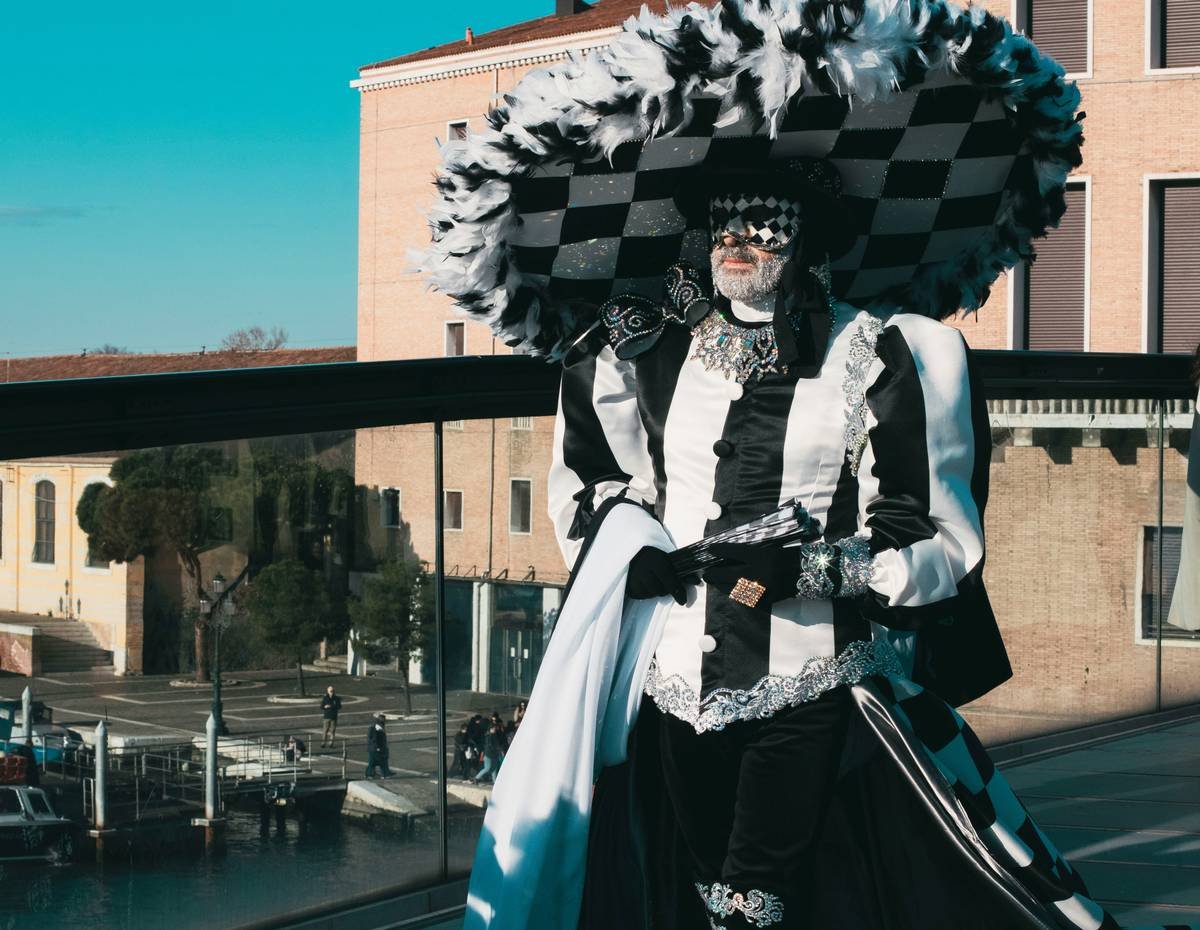 Timeline infographic showing goth fashion evolution from 1840s Victorian mourning to 2020s Bloomingdale's runway pieces